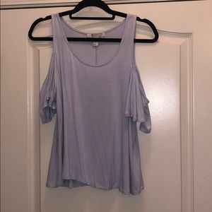 Forever 21 pastel blue top
